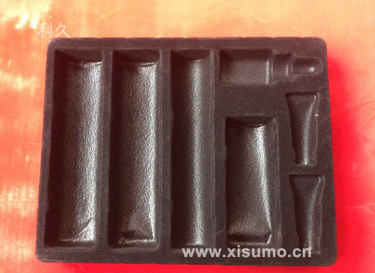 PS黑色化妆品吸塑托盘