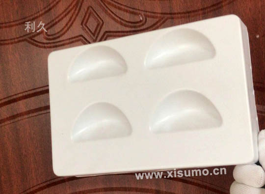 PS白色化妆品霜吸塑