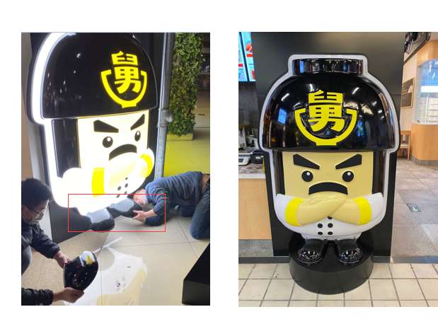 亚克力吸塑LOG标识